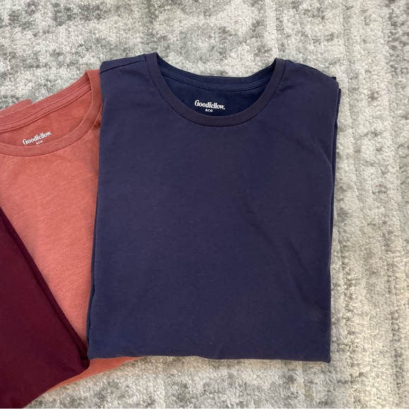 Goodfellow & Co Lot of Men’s Tees in Burgundy, Rust, and Navy Size Large - GUC - Picture 12 of 16